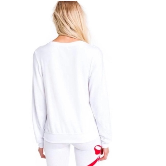 NWT Wildfox Gift Wrapped Baggie Beach Jumper - Picture 5 of 13